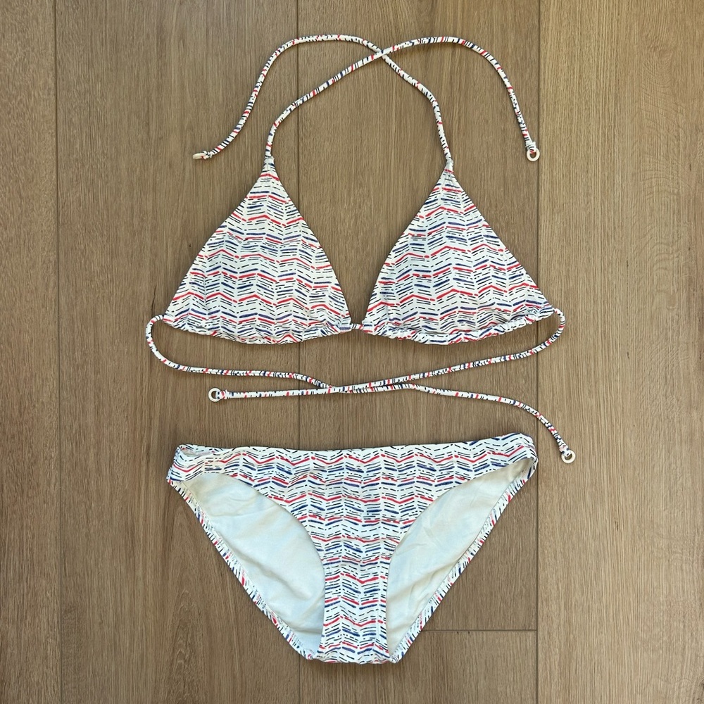 Aerie Multicolor Patterned Bikini - image 1